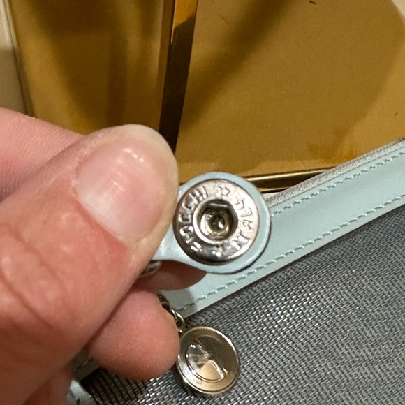 Gucci By Tom Ford Blue Mesh Tote with Pouch - Picture 9 of 12